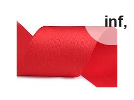 Cinta elástica de raso, ancho 50 mm