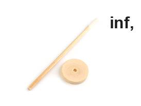 Soporte de muñeca de madera