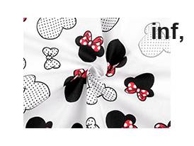 Tela de Algodón/lona: Mickey/Minnie Mouse 