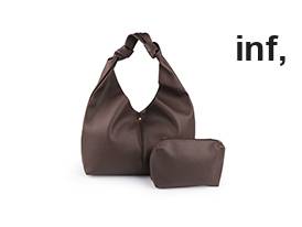 Bolso grande con estuche, 47x30 cm