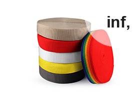 Cinta de mochila de polipropileno, ancho 50 mm, grosor 2 mm