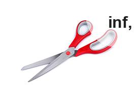 Tijeras de sastre dentadas Marlen, largo 25 cm