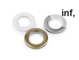 Ojal para cortinas y visillos, Ø interior 42 mm