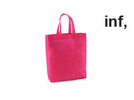 Bolsa de compra tipo tote reutilizable fabricada en tejido no tejido, 30x37 cm