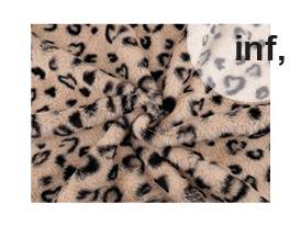 Piel sintética, estampado animal
