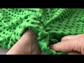 Tela Minky 3D Puntos SAN