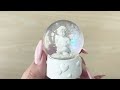 Bola de nieve, ángel Ø4,5 cm