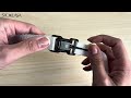 Hebilla de plástico magnética, ancho 20 mm