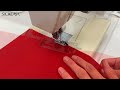 Prensatelas metálico para dobladillo, overlock, puntada recta