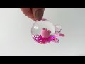 Colgante flotante con purpurina para mochila/llaves