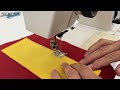 Prensatelas de plástico para coser cremalleras invisibles con máquina de coser