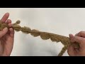 Pasamanería de pelo artificial para coser, redonda, ancho 3 cm