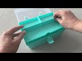 Caja organizadora de plástico