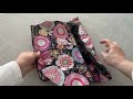 Bolso tote plegable con cremallera 38x44 cm