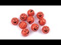 Calabaza de Halloween con cascabeles Ø30, 40 mm