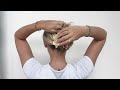 Clip para el pelo con flores