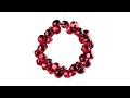 Corona de cascabeles Ø17 cm - mate y brillante