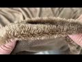 Tejido elástico de pelo sintético