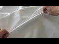 Tela de algodón medio panamá para bordar, pintar o coser