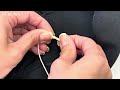 Cordel para etiquetas PES con seguro